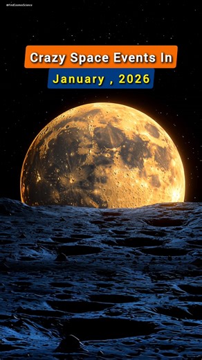 Crazy Space Events In January 2026 #shorts #findcosmosscience