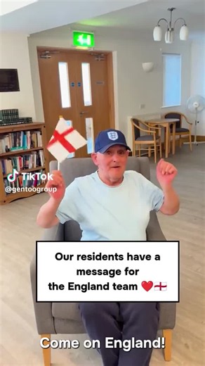 Its the big game tonight! Our residents at Gentoo have a message for the England team... Good luck England! ❤️️🏴󠁧󠁢󠁥󠁮󠁧󠁿 | Gentoo Group