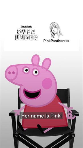 Her name is Peppa and she’d be really glad to meet you @pinkpantheress. Watch our Over/Under with Peppa Pig at the link in bio.