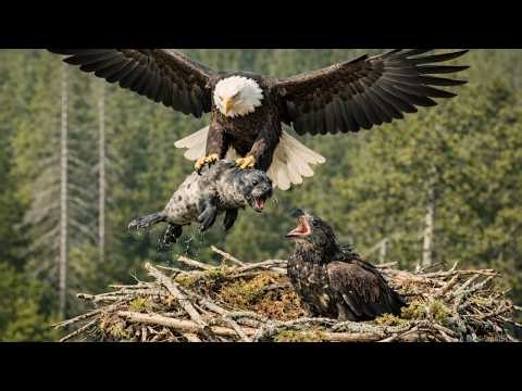 The Bald Eagle’s Wild Journey – Wildlife Predator Adventure