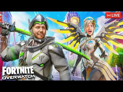 TIMTHETATMAN AND NINJA PLAY OVERWATCH X FORTNITE COLLAB