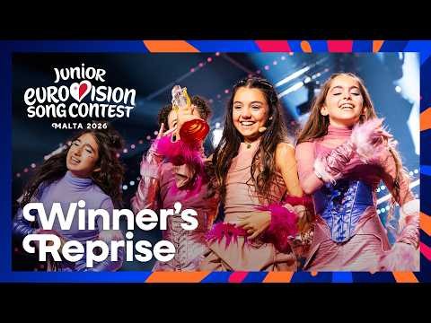 WINNER'S REPRISE | Naré - BOO! | Armenia 🇦🇲 | WINNER of Junior Eurovision 2026 | #JESC2026