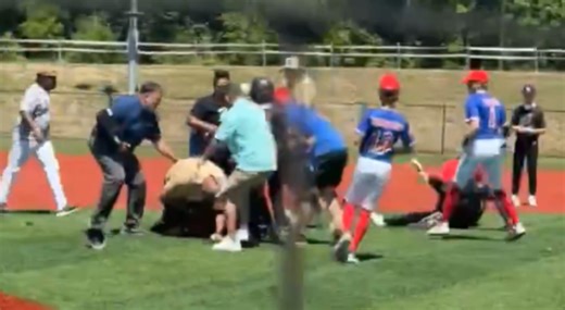 Umpire Throws Hands With Sheriff’s Deputy Coach in Wild Baseball Brawl — And It Ends In Arrests [VIDEOS]