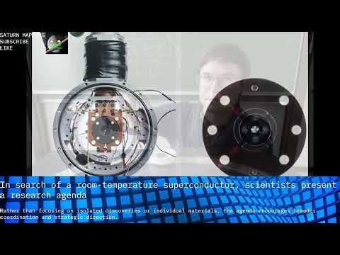 Saturn Mapping Info Presents: In search of a room temperature superconductor, scientists present ...