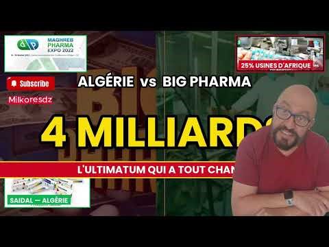 98% — Le Chiffre Que l'Algérie Cache Sur Big Pharma