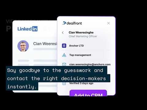 Connect by Dealfront Review: Deep B2B Company & Contact Data for Smarter Sales