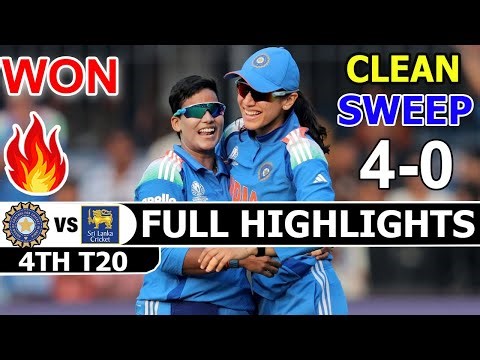 India Vs Sri Lanka Full Highlights 4th T20 Match 2025 | Ind Vs SL Highlights