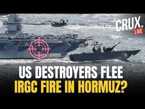 LIVE | Trump Suspends Hormuz Escort Operation After IRGC's Missile Attacks On US Destroyers