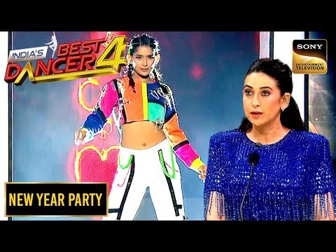'Young Shahrukh' पर Vartika ने दिखाया अपना जलवा | India's Best Dancer 4 | New Year Party