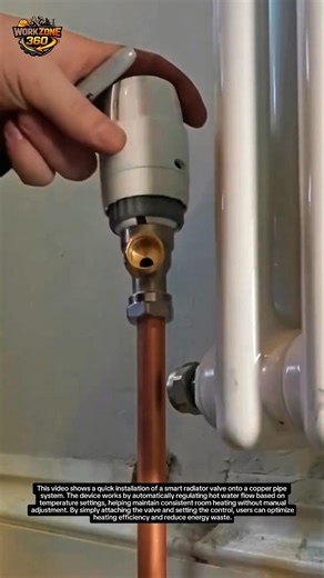 Smart Radiator Valve Hack – Fast Installation on Copper Pipe (Save Time & Energy)