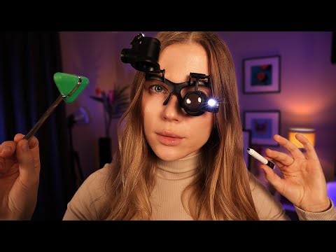 ASMR Gentle Facial Examination 🩺 Calm, Reassuring Medical Roleplay