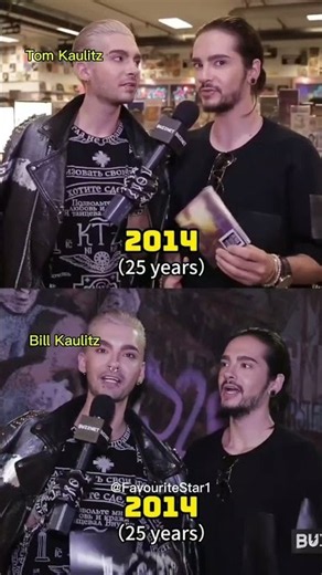 Evolution of Tom Kaulitz and Bill Kaulitz✨#fyp #tomkaulitz #billkaulitz #evolution #evolutionchallen