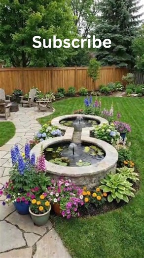 Real Outdoors Backyard Pools Design 😱✨ #gardening #backyard #diy #ytshorts