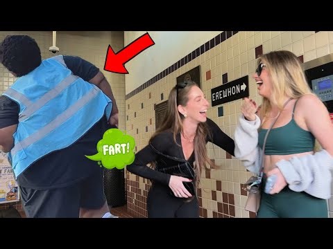 800lbs Man Farts On Rich Women In Beverly Hills!!