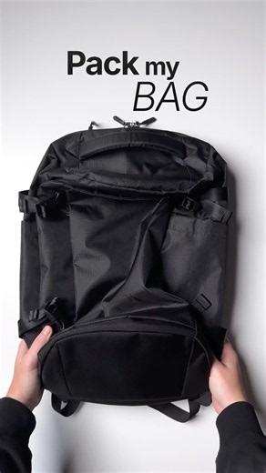 Pack My Bag For a Short Trip - tomtoc Navigator-T66 Liteway