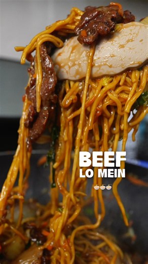 we've got beef lo mein at home 🥡🍜 #betterthantakeout #foodlovers