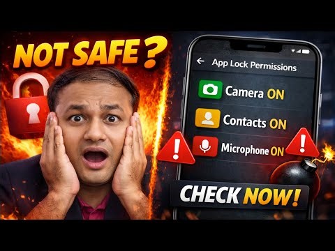 Your App Lock is NOT Safe 😳 (Check This Setting NOW)