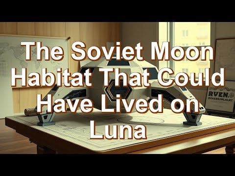 The Soviet Moon Habitat That Could Have Lived on Luna