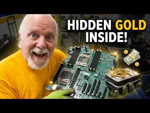 Server Recycling - Exposing the Valuable Components Inside