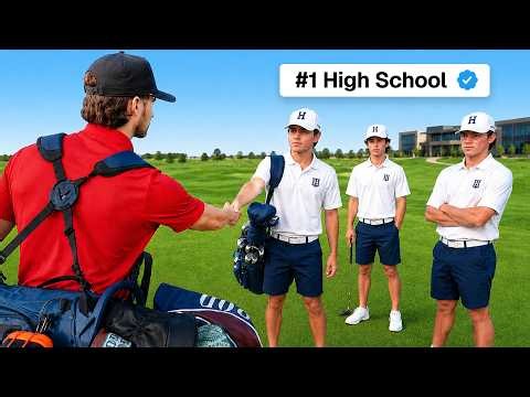Top High School Golfers Think They Can Beat Me…