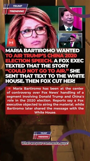 Maria Bartiromo Wanted to Cover Trump 2020 Election Claims—Then Fox News Cut Ties With Her 🇺🇸 #Break