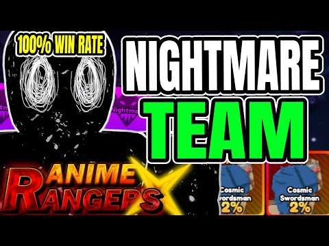 This Is The *BEST* Team To Solo The Spiral Invasion Rifts On NIGHTMARE In Anime Rangers X!