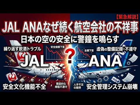 Why do JAL and ANA continue to face scandals?