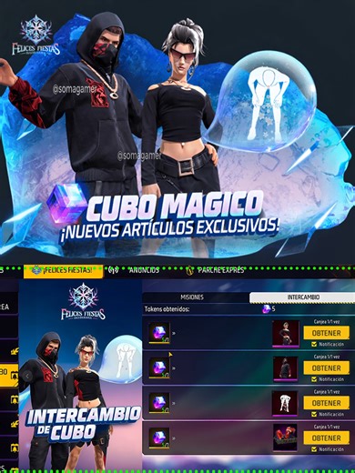 Actualización del Cubo Mágico Free Fire 2025