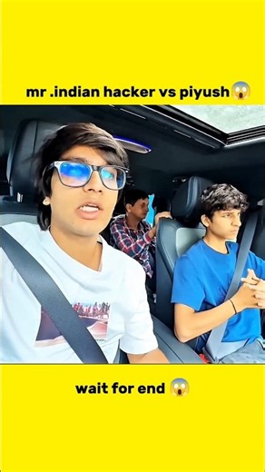Piyush bigad gya bhai 😂 #souravjoshivlogs #mrindiahacker #shortsfeed #funny #viralshorts #ytviral