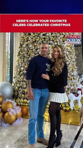 In Pictures: Bollywood Stars & Cricketers Celebrated Christmas With Their Loved Ones #shorts