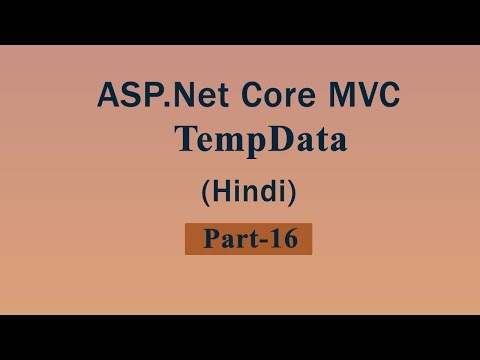 TempData in ASP.NET Core Explained with Real Examples in Hindi
