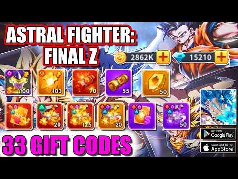 Astral Fighter: Final Z | All 33 Working Gift Codes & How to Redeem | Astral Fighter Final Z 33 Code