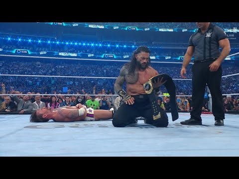 Roman Reigns Defeats CM Punk and Wins the World Championship at WrestleMania 42