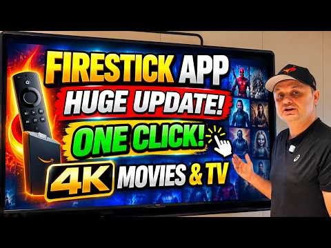 #1 Firestick App Just Got WAY BETTER! FREE ONE CLICK 4K Movies & TV Shows!