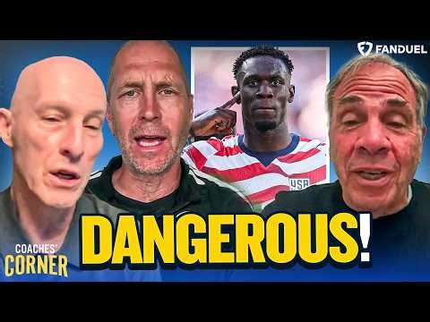 Bruce Arena Calls Balogun Red Card a DANGEROUS Play! Berhalter & Bradley Debate the Call!