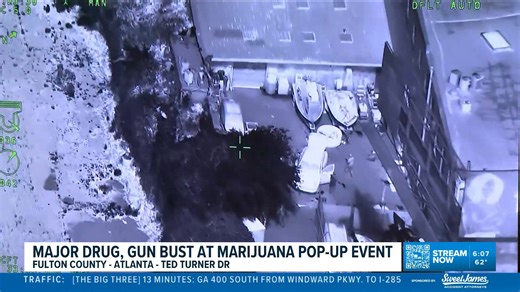 Atlanta Police says it shut down large marijuana pop-up 4/20 event with 'Operation No Smoke'
