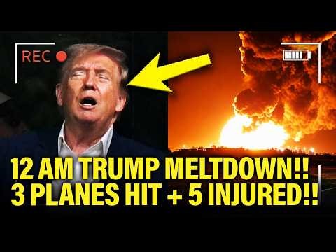 Trump PANICS as Iran HITS 3 PLANES and 5 AMERICANS INJURED!!!