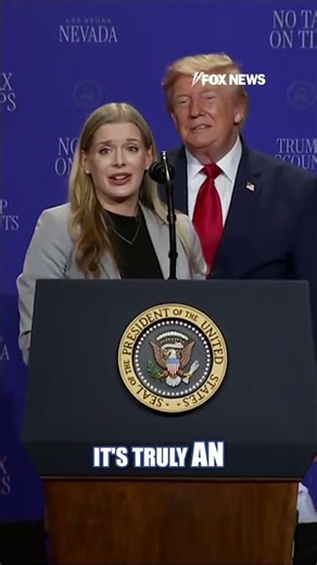 Donald Trump mocks Joe Biden after chasing toddler on stage #shorts #us #news #foxnews