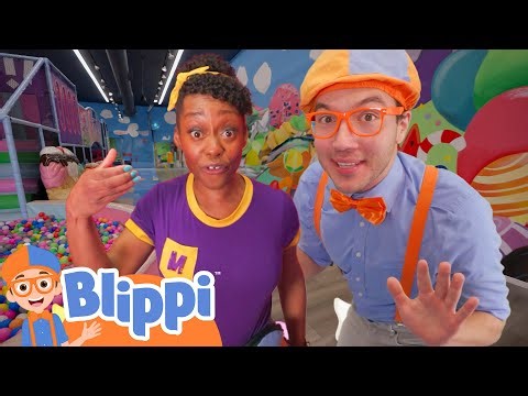 Best Friends Fun Day at Candy Playground with Blippi & Meekah | Blippi & Meekah | Tiny Dance Club