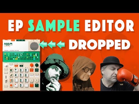 I created EP-40 Audio Editor for Teenage Engineering