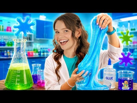 Silly Miss Lily Explores a Science Lab and Tries 10 Fun Science Experiments for Kids! 🧪 Kids Videos