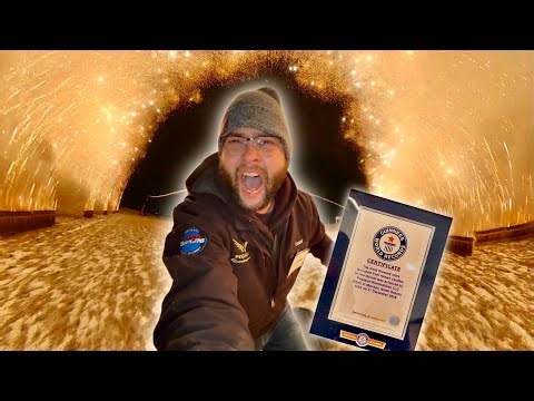 3 MILLION ROMAN CANDLE FIREWORKS WORLD RECORD LAUNCH #NYE 