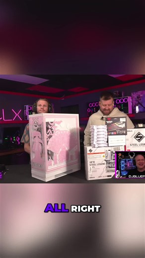 White & Pink Oracle PC Build: Ryzen 9, RTX 4090
