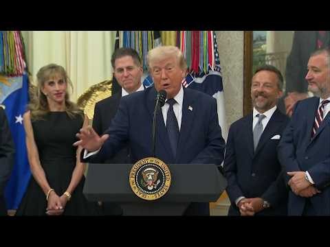 Trump Says Generous Donors Help Fund Trump Accounts