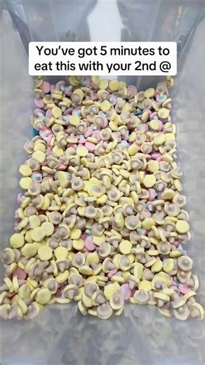 😝🍄Could you and your 2nd @ finish this WHOLE Mushroom Mix in only 5 minutes?!🍄😝 #shorts