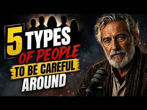 5 Types of People to Be Careful Around | Protect Your Peace and Your Future