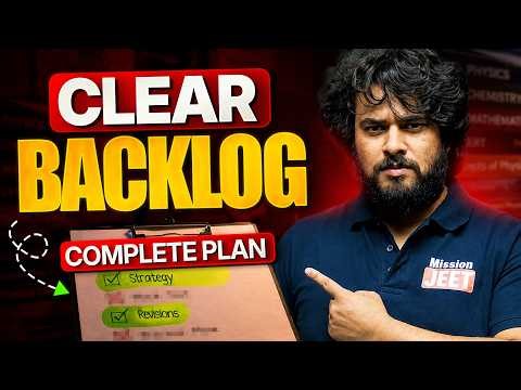 Backlogs Swaha! 💀🔥 | Best Strategy to Cover Backlogs | Must For Every Student