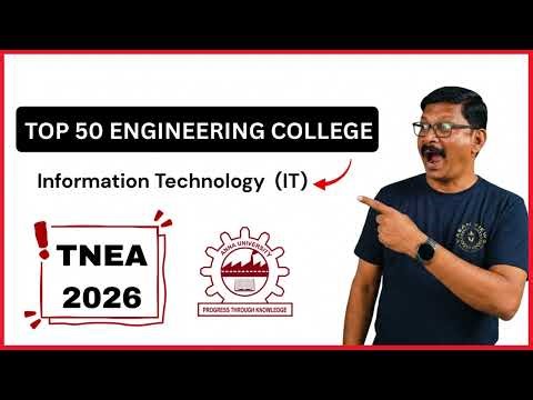 Information Technology Top 50 Engineering Colleges | IT Cutoff | College and Category wise Cutoff