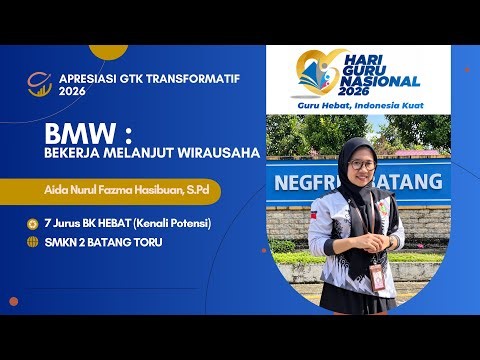 BMW (Bekerja Melanjut Wirausaha) 7 Jurus BK Hebat - Kenali Potensi dalam Apresiasi GTK Tahun 2026