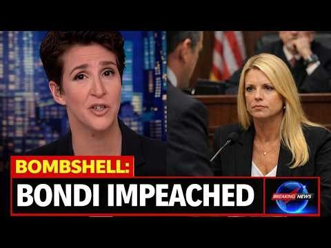 🚨 72 HOURS: 15 Transcripts & 6 Witnesses Set to Confront Pam Bondi | Rachel Maddow